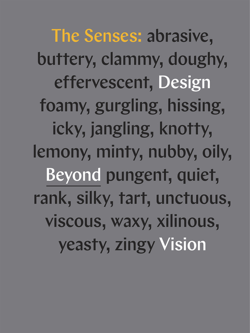 Title details for The Senses by Ellen Lupton - Available